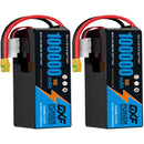 (CN)DXF 14S Lipo Battery 53.9V 15C 100000mAh Soft Case Battery  for Drone UAV FPV Car Truck Tank RC Semi solidstate Battery Racing Hobby