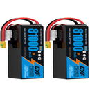 (CN)DXF 14S Lipo Battery 51.8V 5C 81000mAh Soft Case Battery  for Drone UAV FPV Car Truck Tank RC Buggy Truggy Racing Hobby