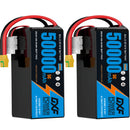 (CN)DXF 6S Lipo Battery 22.2V 10C 50000mAh Soft Case Battery  for Drone UAV FPV Car Truck Tank RC Buggy Truggy Racing Hobby