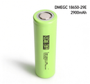 100% 오리지널 A 등급 원통형 Dmegc INR18650-29E 3.7V 18650 2900mAh 3C 전기 자전거용 충전식 리튬 배터리