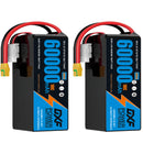 (CN)DXF 14S Lipo Battery 51.8V 10C 60000mAh Soft Case Battery  for Drone UAV FPV Car Truck Tank RC Semi solidstate Battery Racing Hobby