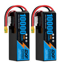 DXF LiPo Battery 6S HV 22.8V 10000mAh 120C Graphene Softcase Blue with EC5 / T / TRX / XT60 / XT90 / XT150 / Q8s Plug for RC 1/8 1/10 Buggy Truck Car Off-Road Drone