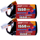 DXF 1550mAh 4S 140C 14.8V Lipo Battery Pack for FPV LiPo Battery