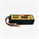 DXF LiPo Battery 3S 11.1V 8400mAh 140C Graphene Softcase with EC5 / T / TRX / XT60 / XT90 / XT150 / Q8s Plug for RC 1/8 1/10 Buggy Truck Car Off-Road Drone