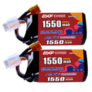 DXF 1550mAh 4S 100C 14.8V Lipo Battery Pack for FPV LiPo Battery