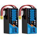 (CN)DXF 6S Lipo Battery 23.1V 15C 80000mAh Soft Case Battery  for Drone UAV FPV Car Truck Tank RC Buggy Truggy Racing Hobby