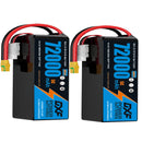 (CN)DXF 12S Lipo Battery 44.4V 5C 72000mAh Soft Case Battery  for Drone UAV FPV Car Truck Tank RC Buggy Truggy Racing Hobby