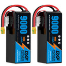 (CN)DXF 6S Lipo Battery 22.8V 100C 9000mAh Soft Case Battery  for Drone UAV FPV Car Truck Tank RC Buggy Truggy Racing Hobby