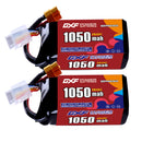 DXF 1050mAh 4S 150C 14.8V Lipo Battery Pack for FPV LiPo Battery