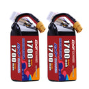 DXF 1700mAh 6S 60C 22.8V Lipo Battery Pack for FPV LiPo Battery