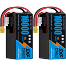 (CN)DXF 6S Lipo Battery 22.2V 15C 10000mAh Soft Case Battery  for Drone UAV FPV Car Truck Tank RC Buggy Truggy Racing Hobby