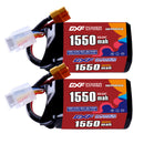 DXF 1550mAh 4S 150C 14.8V Lipo Battery Pack for FPV LiPo Battery
