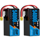 (CN)DXF 14S Lipo Battery 51.8V 10C 54000mAh Soft Case Battery  for Drone UAV FPV Car Truck Tank RC Semi solidstate Battery Racing Hobby