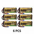 (EU) DXF Batteria Lipo 4S 14.8V 8400mAh 120C/240C Batteria Lipo con custodia rigida per RC HPI HSP 1/8 1/10 Buggy RC Car Truck 