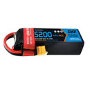 DXF Lipo Battery 5S 18.5V 5200mAh 80C Graphene Softcase with EC5 / T / TRX / XT60 / XT90 / XT150 / Q8s Plug for RC 1/8 1/10 Buggy Truck Car Off-Road Drone