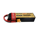 DXF Lipo Battery 2S 7.4V 5200mAh 100C Graphene Softcase with EC5 / T / TRX / XT60 / XT90 / XT150 / Q8s Plug for RC 1/8 1/10 Buggy Truck Car Off-Road Drone