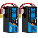 (CN)DXF 12S Lipo Battery 44.4V 10C 36000mAh Soft Case Battery  for Drone UAV FPV Car Truck Tank RC Semi solidstate Battery Racing Hobby