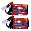 DXF 1100mAh 4S 120C 14.8V Lipo Battery Pack for FPV LiPo Battery