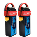 (PL)DXF 6S Lipo Battery 22.2V 80C 5200mAh Soft Case Battery with XT60 Connector for Car Truck Tank RC Buggy Truggy Racing Hobby