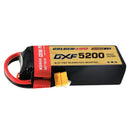 DXF Lipo Battery 5S 18.5V 5200mAh 100C Graphene Softcase with EC5 / T / TRX / XT60 / XT90 / XT150 / Q8s Plug for RC 1/8 1/10 Buggy Truck Car Off-Road Drone