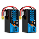 (CN)DXF 6S Lipo Battery 22.2V 100C 30000mAh Soft Case Battery  for Drone UAV FPV Car Truck Tank RC Buggy Truggy Racing Hobby