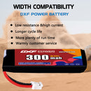 DXF 300mAh 1S 60C 3.8V Lipo Battery Pack for FPV LiPo Battery
