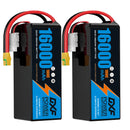 DXF LiPo Battery 6S 22.2V 16000mAh 100C Graphene Softcase Blue with EC5 / T / TRX / XT60 / XT90 / XT150 / Q8s Plug for RC 1/8 1/10 Buggy Truck Car Off-Road Drone
