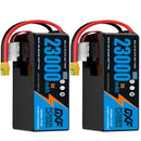 (CN)DXF 6S Lipo Battery 22.2V 10C 23000mAh Soft Case Battery  for Drone UAV FPV Car Truck Tank RC Buggy Truggy Racing Hobby