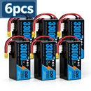 DXF 14S 51.8V 33000mAh 5C Semi-Solid-State Soft Case LiPo Battery with 8AWG Plug Options for Heavy-Lift Drone UAV Agricultural Multirotor (1-6 Pack Available)