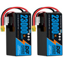 (CN)DXF 12S Lipo Battery 44.4V 10C 23000mAh Soft Case Battery  for Drone UAV FPV Car Truck Tank RC Semi solidstate Battery Racing Hobby