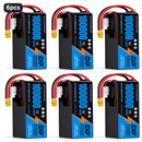 (CN)DXF 14S 리포 배터리 53.9V 15C 100000mAh 소프트 케이스 배터리 드론 UAV FPV 자동차 트럭 탱크 RC 반고체 배터리 레이싱 취미