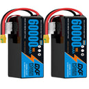 (CN)DXF 6S Lipo Battery 22.2V 10C 60000mAh Soft Case Battery  for Drone UAV FPV Car Truck Tank RC Buggy Truggy Racing Hobby