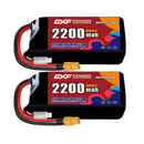 DXF 2S 7.4V 2200mAh 100C LiPo Battery for FPV Micro Drones (PH2.0 / JST / XT30 / SM / XT60 / EC5 / XT90 Options)