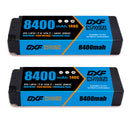 (CN) DXF 2S 7.6V Lipo Battery 140C 8400mAh with 5mm Bullet for RC 1/8 Vehicles Car Truck Tank Truggy Competition Racing Hobby