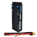 DXF LiPo Battery 2S2P 7.4V 8000mAh 110C Graphene with 5mm Bullet / EC5 / T / TRX / XT60 / XT90 / XT150 / Q8s Plug for RC 1/10 Touring Car Racing