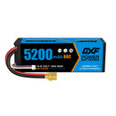 (EU) DXF Lipo Batteria 4S 14.8V 5200MAH 80C lipo Custodia rigida con spina XT90 per RC 1/8 1/10 Buggy Truck Car Off-Road Drone 