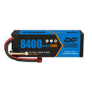 DXF 3S 11.1V 8400mAh 120C Graphene LiPo Hardcase Battery with 10AWG Deans T-Plug for RC Car Truck (1-6 Pack)