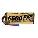 DXF LiPo Battery 4S HV 15.2V 6500mAh 140C Graphene Softcase Gold with EC5 / T / TRX / XT60 / XT90 / XT150 / Q8s Plug for RC 1/8 1/10 Buggy Truck Car Off-Road Drone