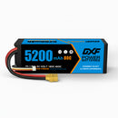 DXF LiPo Battery 3S 11.1V 5200mAh 80C Graphene Softcase with EC5 / T / TRX / XT60 / XT90 / XT150 / Q8s Plug for RC 1/8 1/10 Buggy Truck Car Off-Road Drone