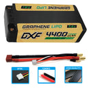 DXF LiPo Battery 2S 7.4V 4400mAh 140C Graphene Gray NGP Plus Gold Version with 5mm Bullet / EC5 / T / TRX / XT60 / XT90 / XT150 / Q8s Plug for RC 1/10 Touring Car Racing