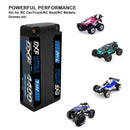 DXF LiPo Battery 2S 7.4V 4400mAh 140C Graphene Gray with 5mm Bullet / EC5 / T / TRX / XT60 / XT90 / XT150 / Q8s Plug for RC 1/10 Touring Car Racing