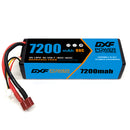 (CA)DXF Lipo Battery 3S 11.1V 7200MAH 80C Blue Series lipo Hardcase with Deans/T Plug for Rc 1/8 1/10 Buggy Truck Car Off-Road Drone