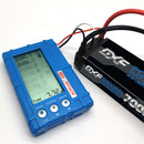 (GE)DXF 5mm 2S 7000mAh 7.6V 140C BLUE Series Batteria Lipo ad Alta Capacità Hardcase con Deans Spina per 1:8 Scala RC Auto, Multi-Rotore RC Aeroplano, RC Elicottero, RC Barca