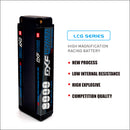 (CN)DXF 5mm 2S 9200mAh 7.6V 130C Batteria Lipo ad Alta Capacità Hardcase con XT90 Spina per 1:8 Scala RC Auto, Multi-Rotore RC Aeroplano, RC Elicottero, RC Barca