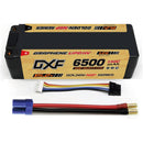 (FR)DXF Lipo Battery 4S 15.2V 6500MAH 150C GoldSeries  LCG 5MM Graphene lipo Hardcase  NGP GOLDEN Plug for Rc 1/8 1/10 Buggy Truck Car Off-Road Drone