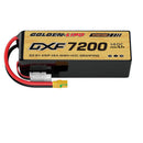 DXF Lipo Battery 6S HV 22.8V 7200mAh 140C GoldSeries Graphene Softcase with EC5 / T / TRX / XT60 / XT90 / XT150 / Q8s Plug for RC 1/8 1/10 Buggy Truck Car Off-Road Drone