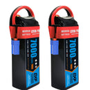 (PL)DXF 6S Lipo Battery 22.2V 100C 7000mAh Soft Case Battery with EC5 Connector for Car Truck Tank RC Buggy Truggy Racing Hobby