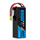 DXF LiPo Battery 6S HV 22.8V 8000mAh 130C Graphene Softcase Blue with EC5 / T / TRX / XT60 / XT90 / XT150 / Q8s Plug for RC 1/8 1/10 Buggy Truck Car Off-Road Drone