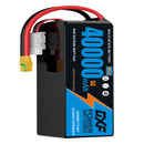 (CN)DXF 14S Lipo Battery 51.8V 5C 40000mAh Soft Case Battery  for Drone UAV FPV Car Truck Tank RC Semi solidstate Battery Racing Hobby