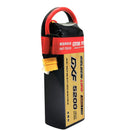 DXF 리포 배터리 4S 15.2V 9200MAH 130C 골드시리즈 그래핀 리포 하드케이스 (EC5 및 XT90 플러그 포함) Rc 1/8 1/10 버기 트럭 자동차 오프로드 드론용